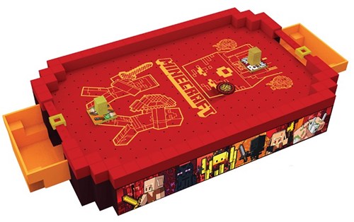 Merchant Ambassador Minecraft jeu de air hockey arcade - Édition Premium Nether - jouet
