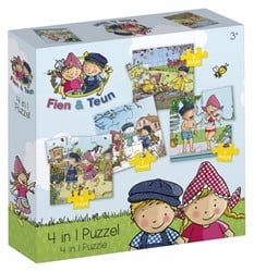 Puzzles Fien et Teun 4 en 1 19201