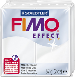 Fimo pâte à modeler effet transparent 57g cuisson au four créatif