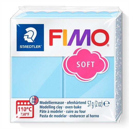 Fimo pâte à modeler Soft 57g Aqua pâte à cuire créative