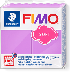 Fimo pâte à modeler lavande 57g - argile souple à cuire pour créations créatives