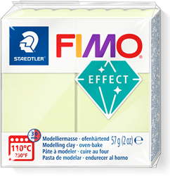 Fimo pâte à modeler soft vanille 57g argile créative à cuire
