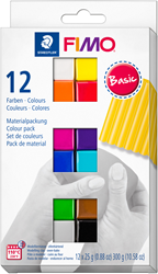 Fimo pâte à modeler Color pack - 12 couleurs - 12 x 25 grammes