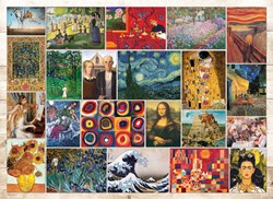 Eurographics puzzle collage d'art - 1000 pièces - puzzle