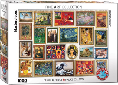 Eurographics puzzle collage d'art - 1000 pièces - puzzle-2