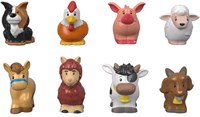 Mattel jouet animaux de la ferme - Fisher Price Little People set-2