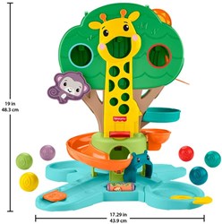 Mattel Fisher-Price Arbre de Jeu Jungle - Jeu de Balles Musical pour Tout-Petits