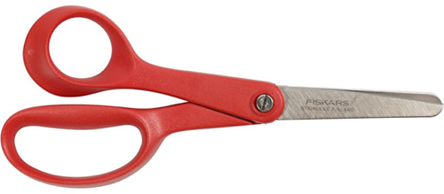 Fiskars Ciseaux Enfant Gaucher 13cm - Ciseaux Classiques en Acier Inoxydable pour enfants