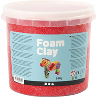 Foam Clay - Rood, 560gr.