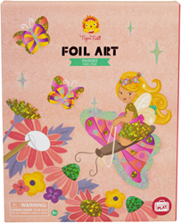 Tiger Tribe kit créatif art en feuille fées - set de loisirs créatifs pour enfants