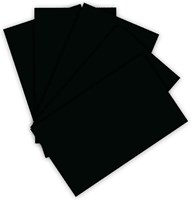 Folia carton créatif A4 noir 220g 100 feuilles papier loisirs