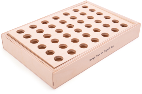 BigJigs jeu en bois Puissance 4 - jeu de stratégie classique-2