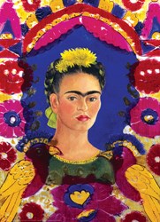 Eurographics puzzle autoportrait Frida Kahlo - 1000 pièces art