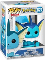 Funko Pokémon Vaporeon - Figurine de type Eau - Funko Pop #627