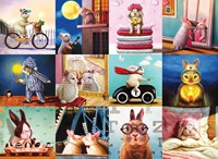 Eurographics Funny Bunnies (1000)