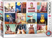 Eurographics Funny Bunnies (1000)-2