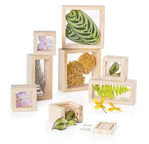 Guidecraft cadres de collection transparents jouet - éducatif-2