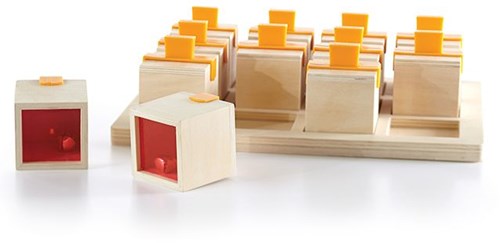 Guidecraft boîtes à sons jouet éducatif multicolore-2