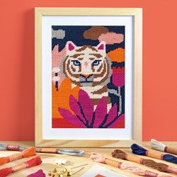 Djeco kit de broderie jouet canevas FSC MIX loisirs créatifs