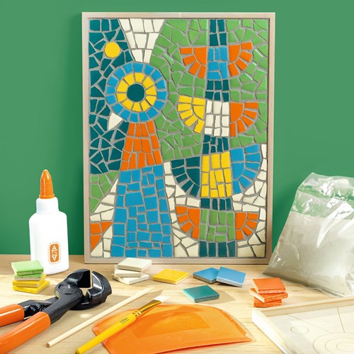 Djeco atelier mosaïque 73 jouet créatif FSC MIX mosaïques