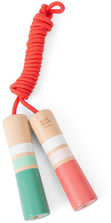 BS Toys corde à sauter rose - jouet classique pour jouer dehors