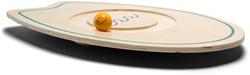 BS Toys planche d'équilibre - jeu d'équilibre en bois pour enfants