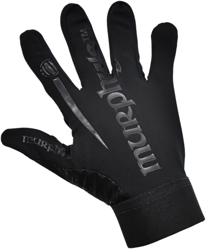 Murphy's gants de sport Gaelic football sans sangle - Blackout XL