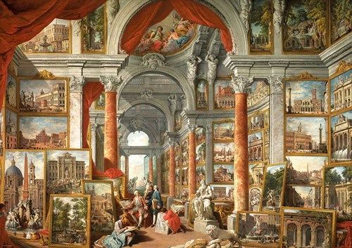 Eurographics Galerie der Ansichten des Modernen Rom - 1000 Teile