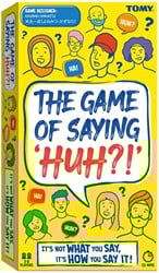 Tomy jeu de société Game of Saying Huh - jeu familial et festif