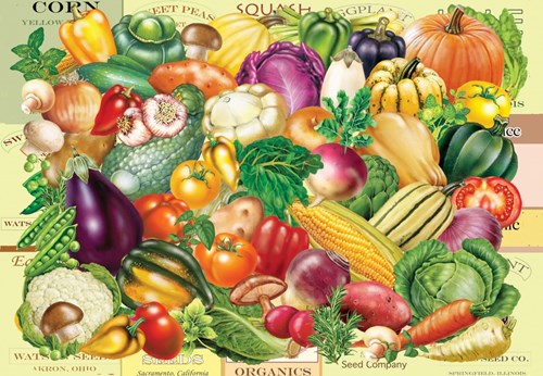Grafika Gardener's Bounty - 1000 Teile