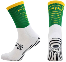 Murphy's chaussettes de sport Pro Mid grip adulte vert/or confort