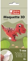 Graine Creative kit créatif dinosaure 3D en carton T-Rex jouet