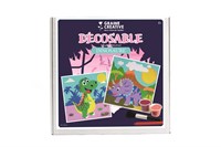Graine Creative kit peinture sur sable dinosaure 30x30 cm jouet créatif