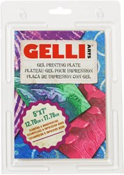 Gelli Arts plaque gel pour monoprinting 12,7x17,8 cm transparent
