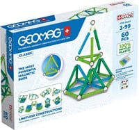 Geomag coffret de construction Classic Green Line 60 pièces jouet magnétique