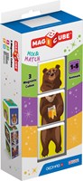 Geomag Geomag Magicube Mix & match Animals 3 pcs