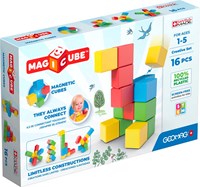 Geomag jouet de construction magnétique Magicube set créatif recyclé 16 pièces