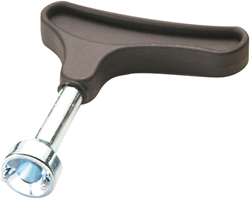 Masters clé à crampons de golf Pro Wrench noir nylon acier 21 cm