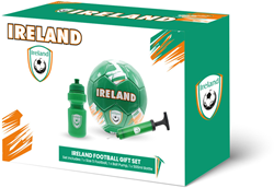 Gioco coffret cadeau football Irlande - taille 5 - avec gourde