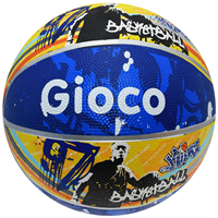 Gioco basketball Street2 taille 5 - jaune - ballon de basket en caoutchouc