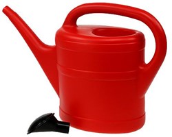 Fiskars arrosoir 10 litres rouge - arrosoir en plastique pour extérieur