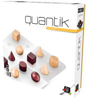 Gigamic jeu de stratégie Quantik Mini jeu de voyage en bois pour 2 joueurs