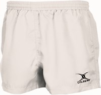 Gilbert short de rugby Saracen blanc - short de sport XXS polyester