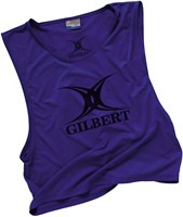 Gilbert Chasuble Rugby Polyester Bleu - Entraînement Adulte