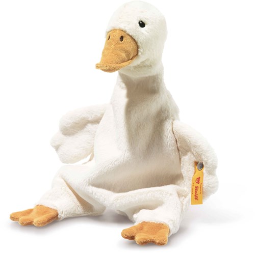 Steiff peluche doudou oie Gilda 28 cm blanc jouet câlin-2