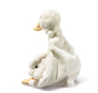 Steiff peluche doudou oie Gilda 28 cm blanc jouet câlin-3