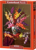 Castorland puzzle Fleurs de glaïeuls dans un vase chinois - 1000 pièces-2