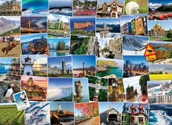Eurographics Casse-tête Globetrotter Canada - 1000 pièces