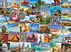 Eurographics puzzle Globetrotter Mexico - 1000 pièces