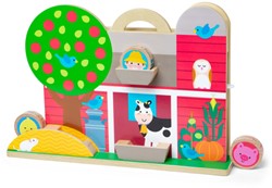 Melissa & Doug ferme en bois - jouet éducatif pour tout-petits - Go Tots